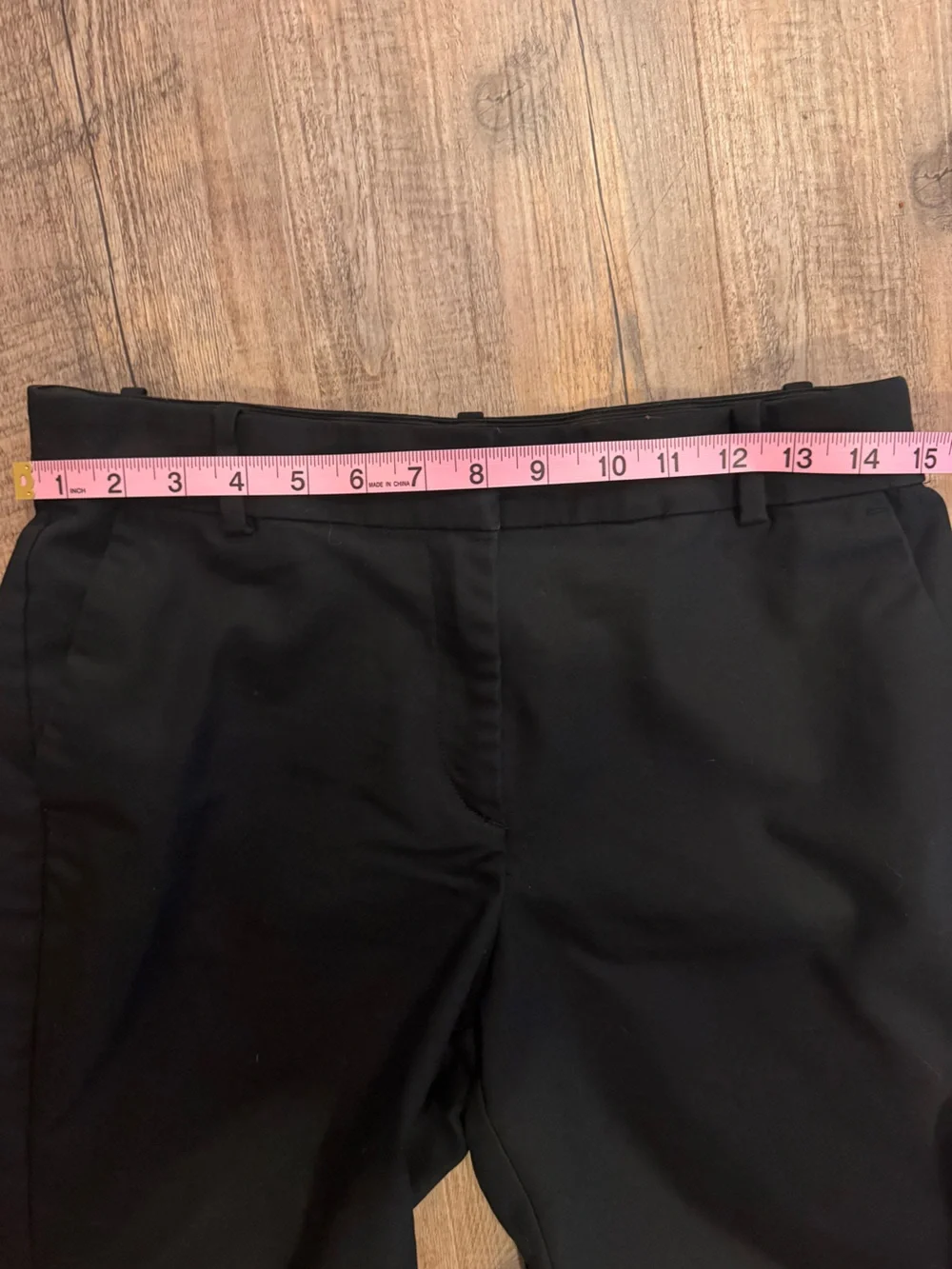 H&M Women’s slim fit black trouser - size 8